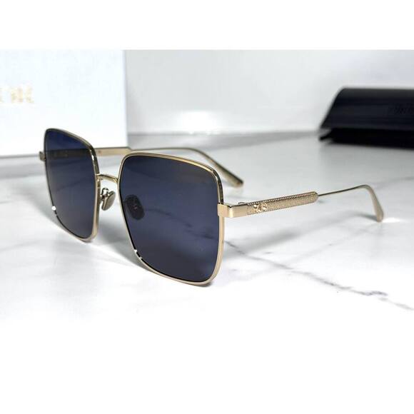NWT Christian Dior CD40172U-10V-59 Gold Dh 59mm Sunglasses